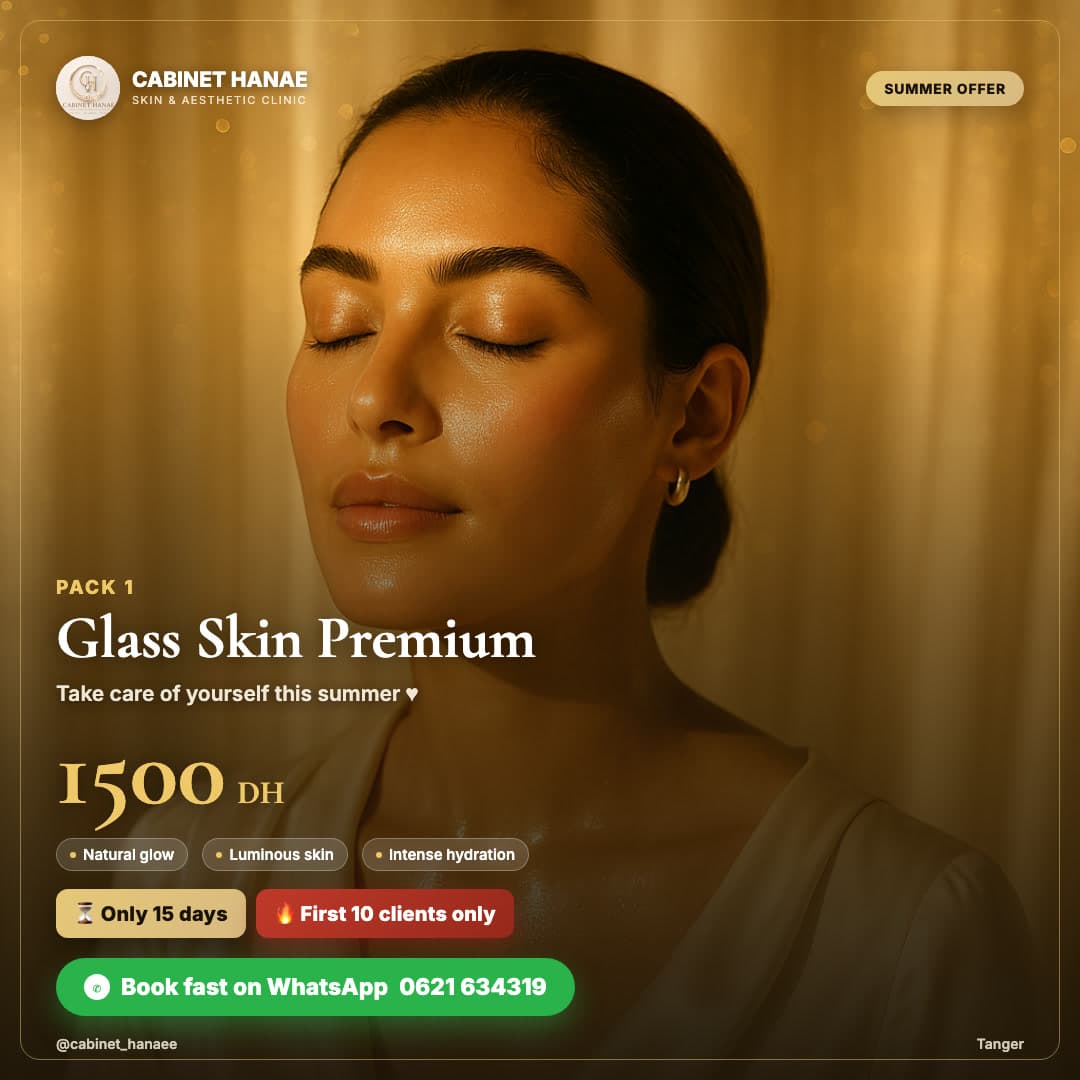 Pack Glass Skin Premium — 4 Étapes Tout Compris